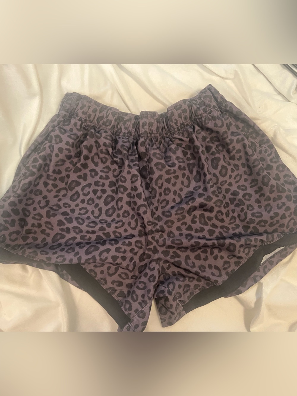 Athletic Works Leopard Print Running Shorts